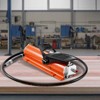 10,000PSI Air Hydraulic Pump, 0.18 Gal Reservoir, NPT 3/8 In Oil Outlet, NPT 1/4 In Inlet, Metal Shell Air Actuated Treadle Foot Pump, Orange - 2 of 4