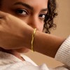 Pure Collection by Ross-Simons 18kt Gold Vermeil Geometric Bangle Bracelet - 2 of 4