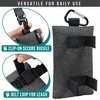 PetAmi Dog Waste Bag Holder for Leash, Puppy Waste Dispenser Walking Travel Camping, Treat Pouch Pet Supplies Must Have - 3 of 4