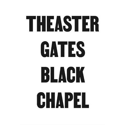 Theaster Gates: Black Chapel - by  Anna Schneider (Paperback)