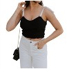 Women's Reese Cropped Tank Top - C'isa - 2 of 4