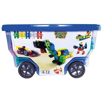 Clics Toys CLICS, 400-Piece Roller Bucket
