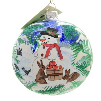 Christina's World 4.0" Snowman And Friends Christmas Ornament  -  Tree Ornaments