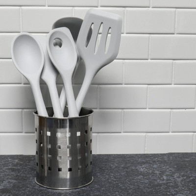 CHEF CRAFT 5 Piece Premium Silicone Kitchen Tool and Utensil Set Pink — фото 5