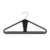 Kangaroo Hangers 10pk Slim Hangers Black - 3 of 3