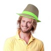 Dress Up America Weaved Fedora Hat for Adults - 2 of 2