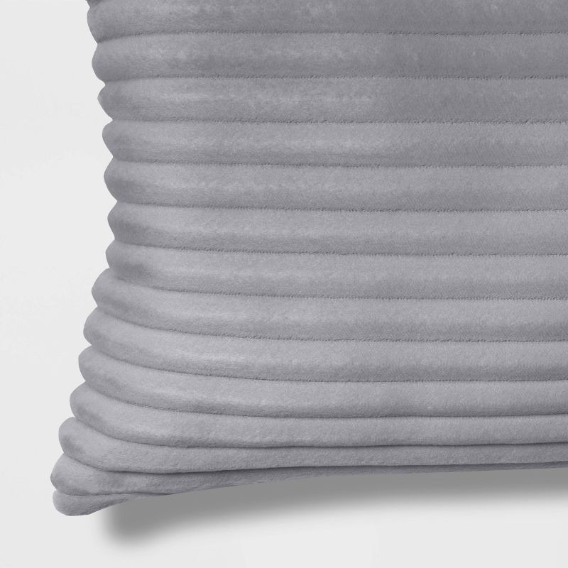 Oblong Cut Plush Decorative Throw Pillow - Room Essentials™, 4 of 12