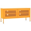 vidaXL TV Stand Mustard Yellow 41.3"x13.8"x19.7" Steel - 2 of 4