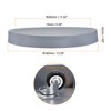 Unique Bargains Indoor Outdoor 13 Inch Round Plastic Rolling Flowerpot Dolly with Invisible Wheels 1 Pc - 2 of 4