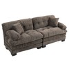 Maliang 84" L Two-seat Sectional Sofa, Modular Deep Seat Sofa, Upholstered Sofa for Small Spaces - 2 of 4