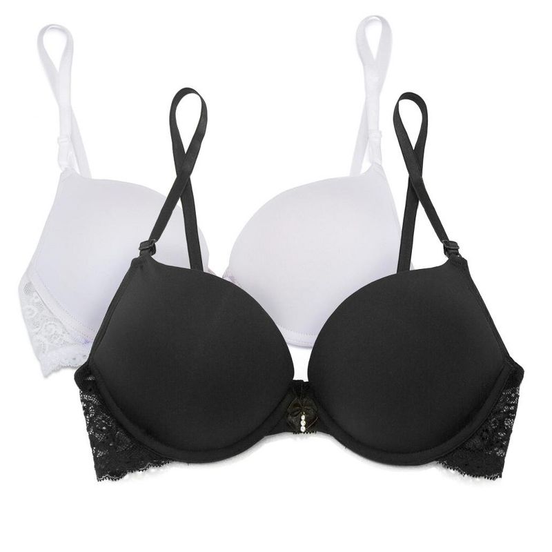 Smart & Sexy Add 2 Cup Sizes Push-Up Bra 2-Pack, 3 of 8