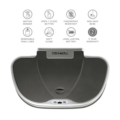 18.5 Gallon Stainless Steel Touchless Kitchen Trash Can