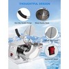 Snow Cone Maker, Electric Ice Shaver Machine - Stainless Steel Dual Blades with Acrylic Box for Home, Restaurants - 3 of 4