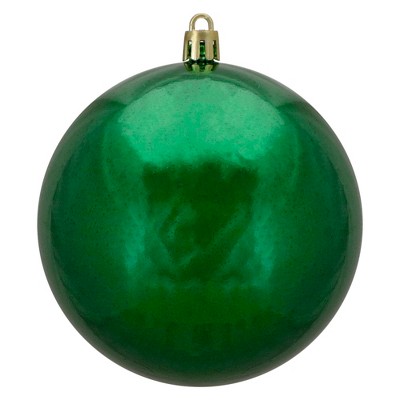 Northlight 4" Shatterproof Shiny Christmas Ball Ornament - Green