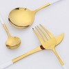 REGALWOVEN Stainless Steel Durable Rust-Proof Corrosion Resistant Flatware Set 4 Pcs 1 Set - 3 of 4