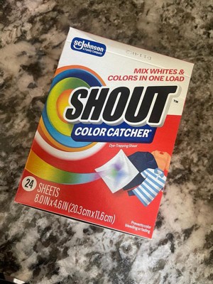 Shout Color Catcher Dye Trapping Sheets - 72ct : Target