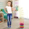 Giant 6" Rainbow Slinkie Toy – Big Plastic Coil Spring for Kids, Fun Party Favor, Birthday Gift for Boys & Girls, Jumbo Slinkie by Srenta. - 4 of 4