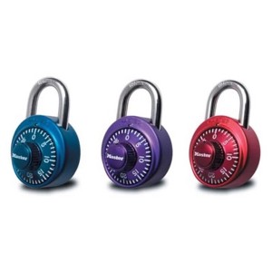 Master Lock - 3-Digit Combination Padlock - Steel - 2 in. - 1 of 1