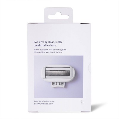 Flamingo Women's 8ct Five-Blade Razor Cartridges with Aloe & Shea Butter