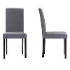 5pc Andrew Contemporary Dining Set Dark Brown/Gray - Baxton Studio - 2 of 3
