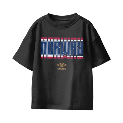 Umbro Kids Cape Verde Stacked Soccer T-Shirt - Black - S : Target