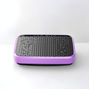 NAYSAYE Vibration Plate Exercise Machine  Full Body for Lymphatic Drainage Shaking Workout Board and Weight Loss, Purple, 20.5"*14.2"*4.5" - 1 of 4