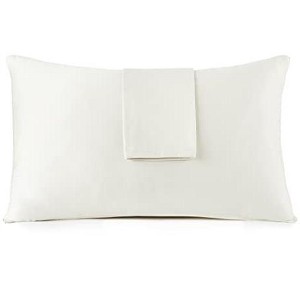 Whisper Organics Organic Cotton Waterproof Pillow Protector Set – Breathable, Noiseless, GOTS Certified – 2ct - 1 of 4