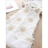 Girls 3D Sunflower Sleeveless Dress Mia Belle Girls - 3 of 4