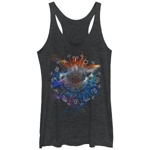 Women's Lost Gods Zodiac Calendar Racerback Tank Top - 1 of 3