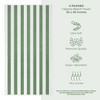 American Soft Linen Turkish Beach Towel, 100% Cotton Cabana Striped Beach Towel, 30 in by 60 in Soft Absorbent Beach Pool Towel - 4 of 4