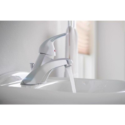 Adler Chrome Low Arc 4" Centerset Bathroom Faucet
