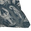 26"x26" Deny Designs D'Annick Lobster & Friends Outdoor Throw Pillow: Abstract Design, Polyester Fill, Square Shape - 3 of 4