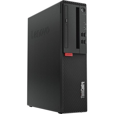 Lenovo ThinkCentre M910s 10MK000HUS Desktop Computer - Core i5 i5-7500 - 8 GB RAM - 256 GB SSD - Small Form Factor - Black - Windows 10 Pro 64-bit