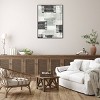 32" x 42" Linked to Silver II by Eva Watts: Modern Abstract Wall Art - Amanti Art - 4 of 4
