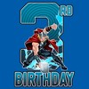 Toddler's Marvel 3rd Birthday Thor T-Shirt - 2 of 3