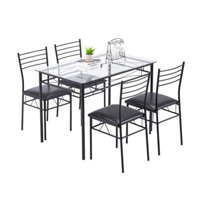 Bellville 4 - Person Four Leg Dining Set