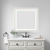 ChicFurnit Bathroom Vanity Mirrors Square Frame Wall Mirror Anti Fog Mirror Decorative Wall Mirrors for Bathroom, Gold, 30"*1.5"*30" - 2 of 4