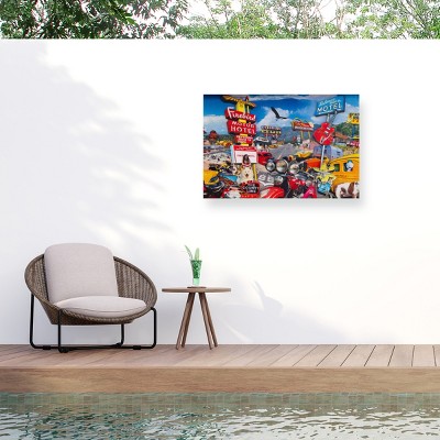 "Western Collage 16" Outdoor All-Weather Wall Decor
