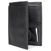 J. Buxton RFID Blocking Leather Passport Wallet - Black - 3 of 4