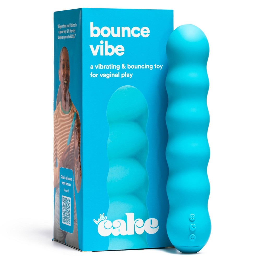 Hello Cake Bounce Vibe Thrusting Vibrator