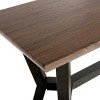 Andrew Console Table - CNS7002A - Brown/Black - Safavieh - 3 of 4