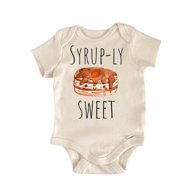 Pancakes Food Brunch Breakfast - Baby Boy Girl Clothes Infant Onesie® Funny GS1