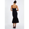 Quiz Women's Jersey and Bengaline Puffball Strappy Midi Dress - 2 of 3