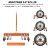 Heavy Duty Adjustable Tire Wheel Dolly, 330 LBS Capacity, Moving Tool for Automotive Repair Shops, Garages, and Tire Retail Outlets - 4 of 4