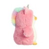 Aurora Small Unicorn PomPom Penguin Playful Stuffed Animal Pink 7" - 3 of 4