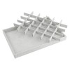 Unique Bargains Velvet Jewelry Organizer Trays with Removable Dividers for Drawers - 4 of 4