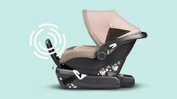 Target clearance infant seat