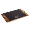 NFL Kansas City Chiefs Covina Acacia Wood and Slate Black with Gold Accents Serving Tray - 2 of 4