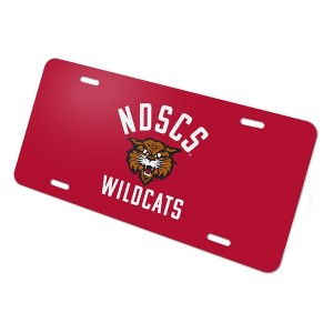 North Dakota State College of Science Wildcats Logo Novelty Metal Vanity Tag License Plate - 1 of 4
