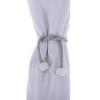 Unique Bargains Magnetic Buckle Small Faux Pearl Curtain Tie Polyester Rare Earth Magnet 2 Pcs - 4 of 4
